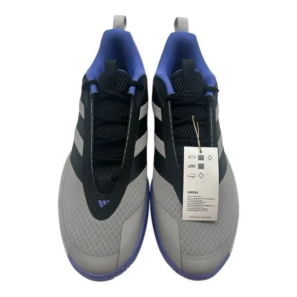 Adidas Subzone Basketball Shoes Men's Size 10 Grey/Black Blue Sneakers IH8559‎